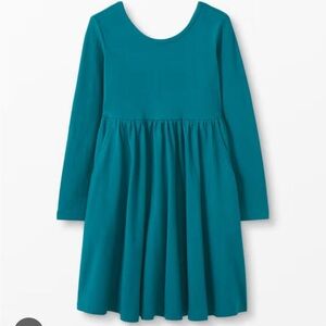 Hanna Anderson velour twirl dress.  Girls size 10